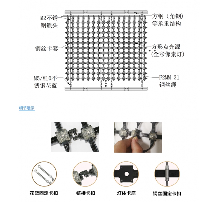 P38.5 LED 網(wǎng)格屏，LED網(wǎng)格軟屏，戶外LED網(wǎng)格屏