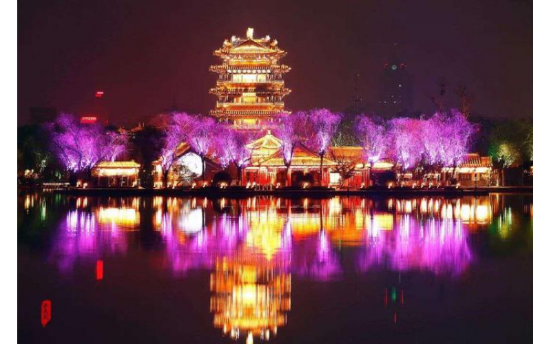濟(jì)南亮化工程，濟(jì)南照明工程，濟(jì)南城市夜景亮化工程，濟(jì)南樓體亮化工程