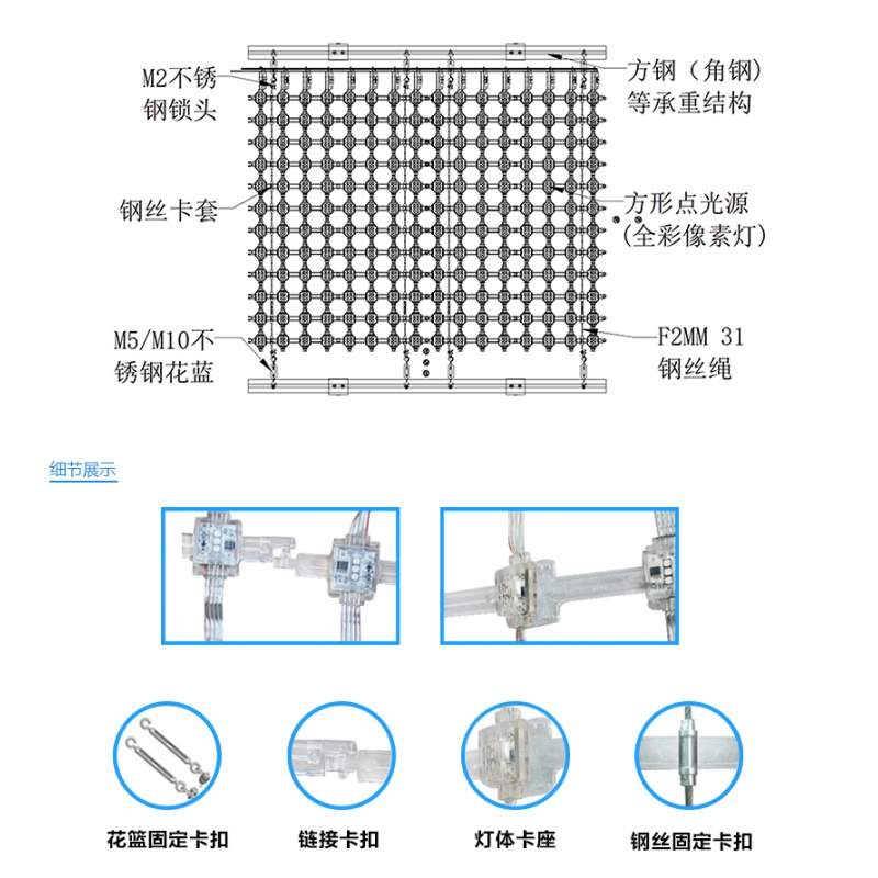 P62.5全彩網(wǎng)格屏，網(wǎng)格軟屏，戶(hù)外LED網(wǎng)格屏